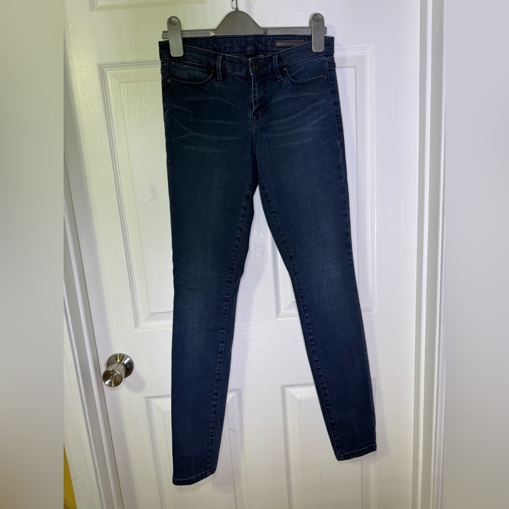 Club Monaco Women's Deep Blue Skinny Jeans